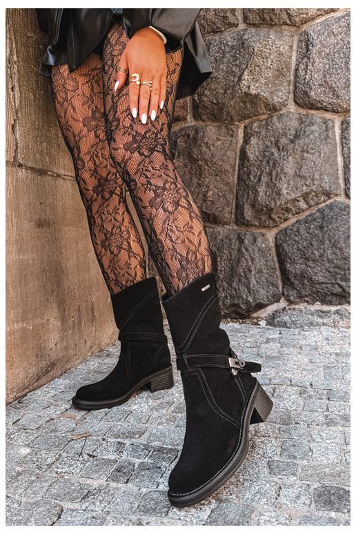 isolierte Stiefeletten für Damen Big Star UU274608 in Schwarz