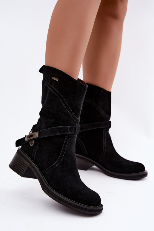 isolierte Stiefeletten für Damen Big Star UU274608 in Schwarz