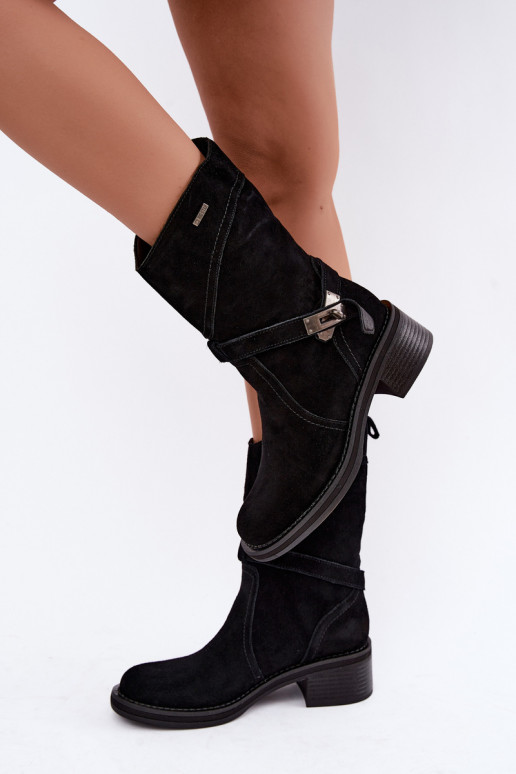 isolierte Stiefeletten für Damen Big Star UU274608 in Schwarz