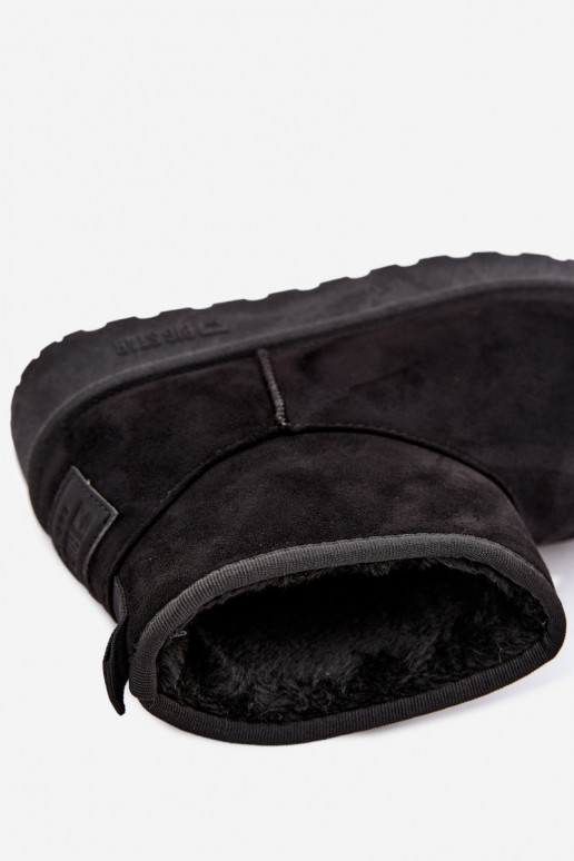 Schneestiefel mit Plattform Big Star UU274222 in Schwarz