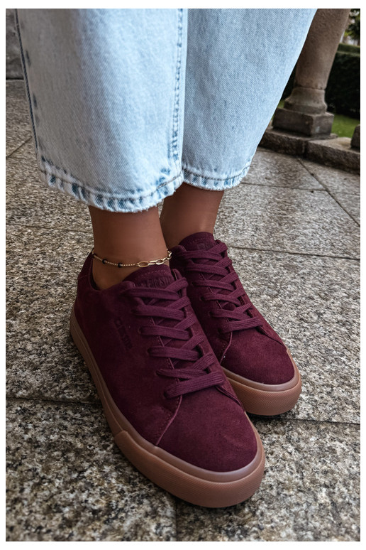Damen-Sneaker Big Star UU274242 in Bordeaux