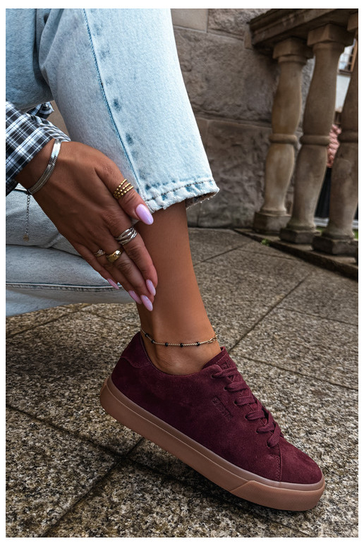 Damen-Sneaker Big Star UU274242 in Bordeaux