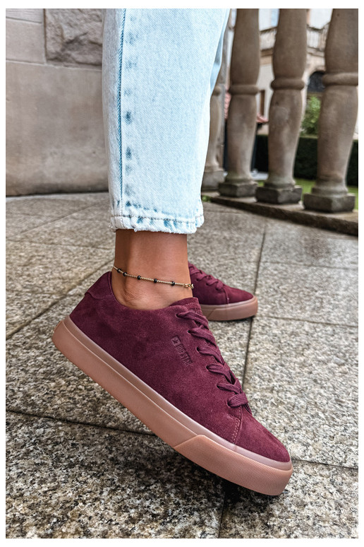 Damen-Sneaker Big Star UU274242 in Bordeaux