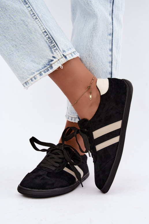 Damen Sneaker Barefoot in Schwarz Kessy