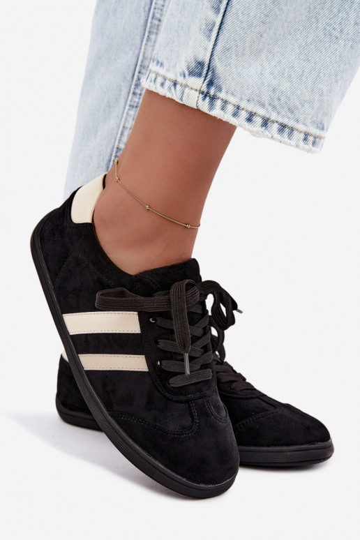 Damen Sneaker Barefoot in Schwarz Kessy