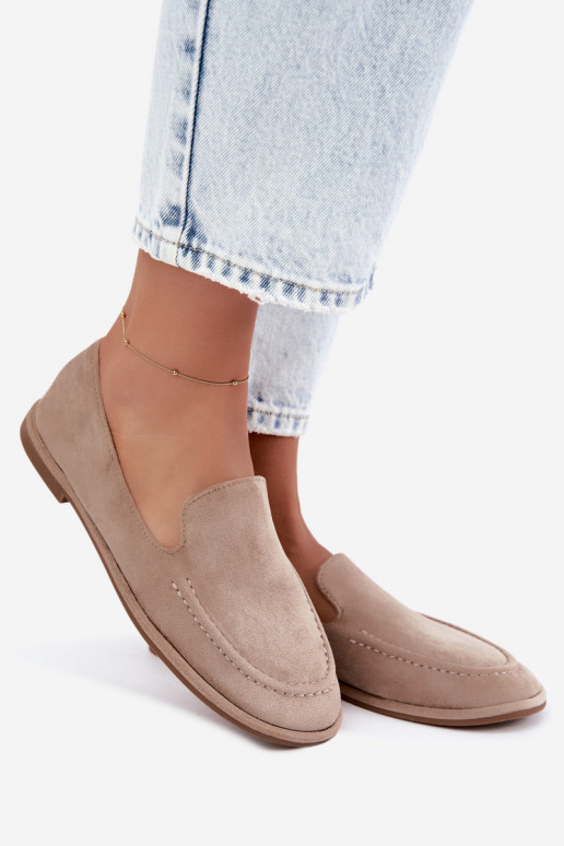 Damen Mokassins in Sandfarbe Mireliah