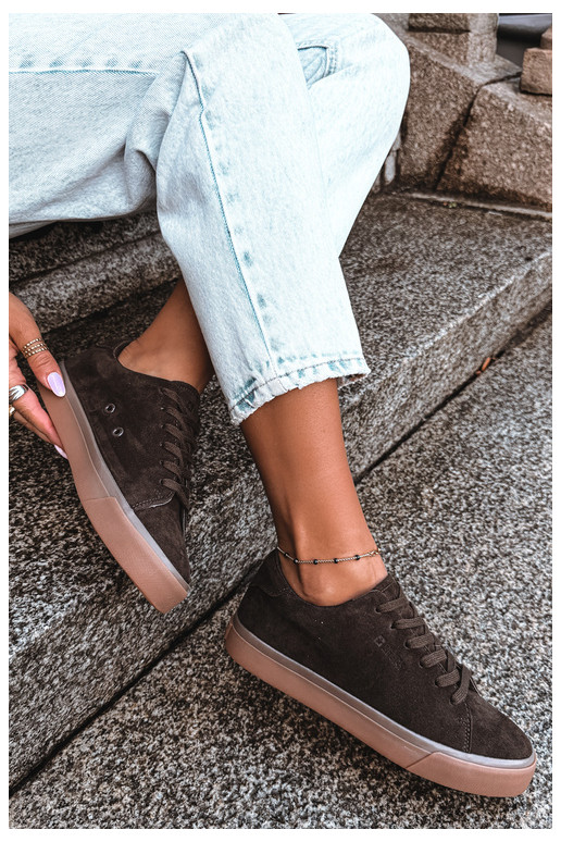 Damen Sneaker Big Star UU274243 schokoladenfarbe