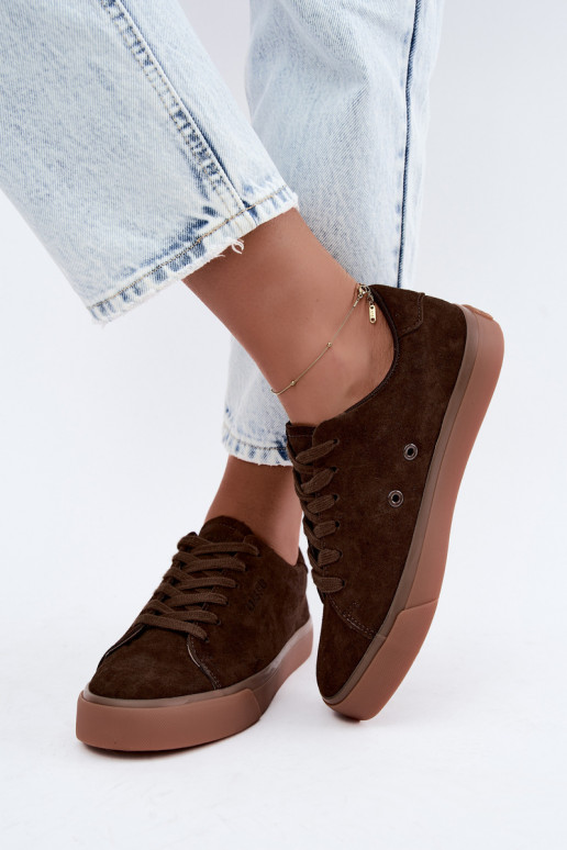 Damen Sneaker Big Star UU274243 schokoladenfarbe