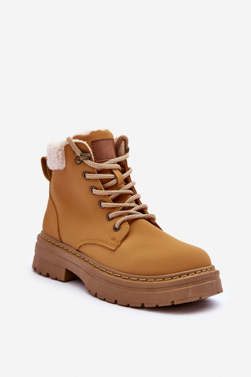 Braune Damen Schuhe mit Isolierung Jette
