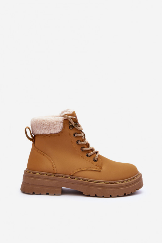 Braune Damen Schuhe mit Isolierung Jette