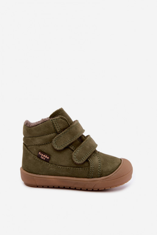 Leder Kinder Winterstiefel Froddo G2110138 grün