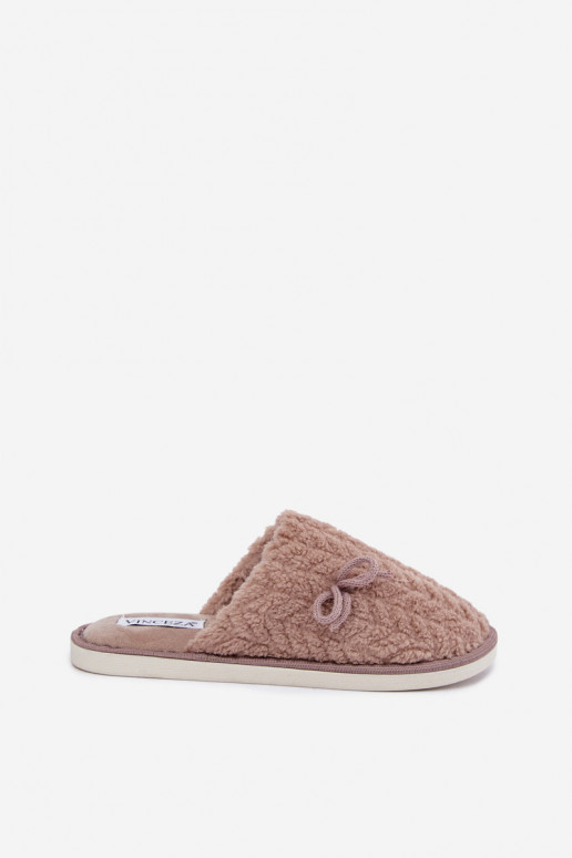 Damen Hausschuhe Vinceza 105109 sandfarben