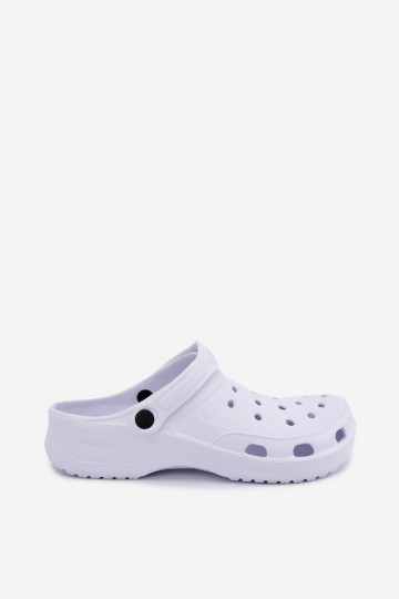Weiße leichte Herren-Slipper Adriah 2