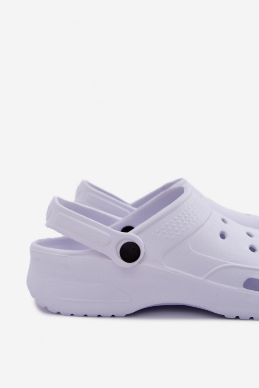 Weiße leichte Herren-Slipper Adriah
