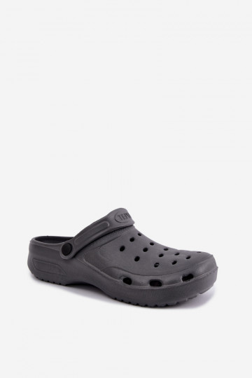 Graue leichte Herren-Slipper Adriah