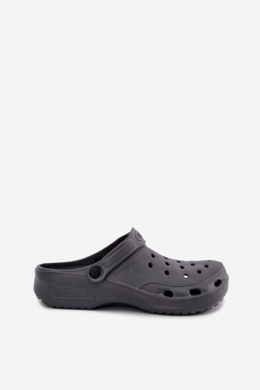 Graue leichte Herren-Slipper Adriah