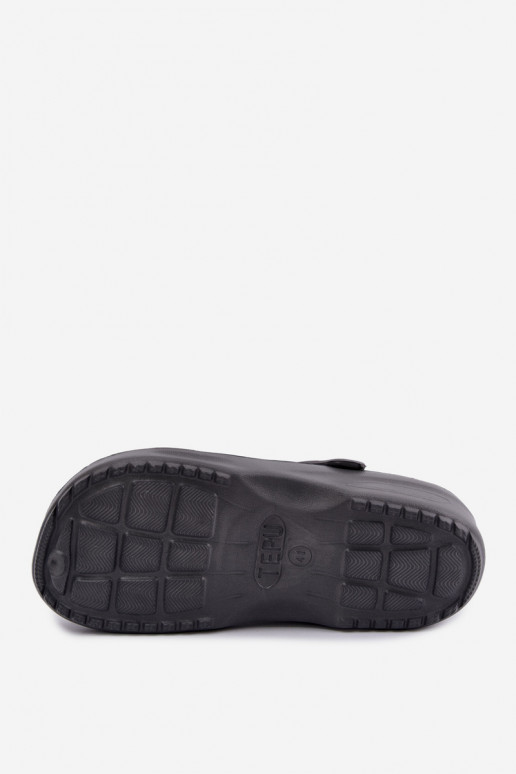 Graue leichte Herren-Slipper Adriah