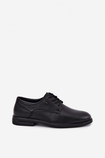 Elegante schwarze Herrenschuhe Calven 2