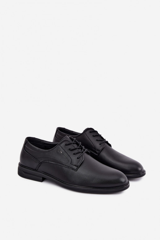 Elegante schwarze Herrenschuhe Calven