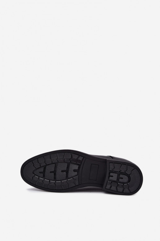 Elegante schwarze Herrenschuhe Calven