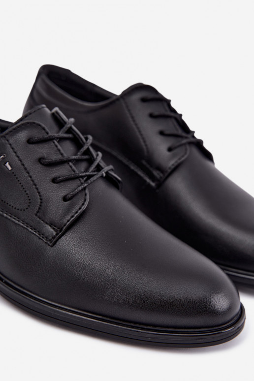 Elegante schwarze Herrenschuhe Calven