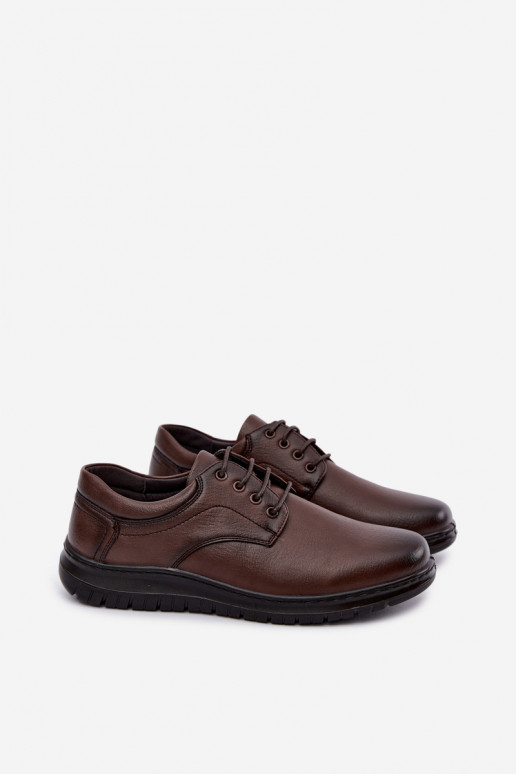 Dunkelbraune Herrenschuhe Varell