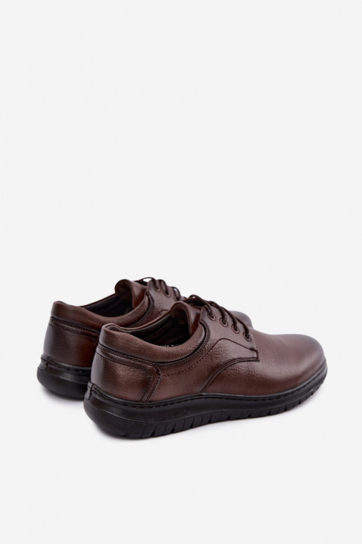 Dunkelbraune Herrenschuhe Varell