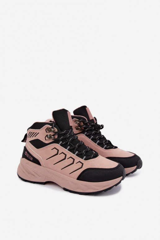 Damen Wanderschuhe Big Star UU274806 in rosa
