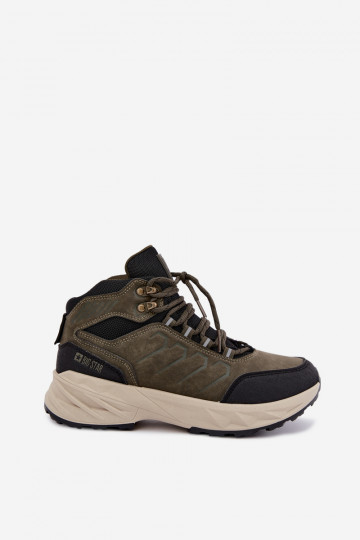 INanderstiefel Feminin Big Star UU274804 Khaki-Farbe-Farbe 2