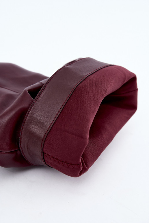 Slouchy Stiefeletten mit Absatz in bordeaux Gelra