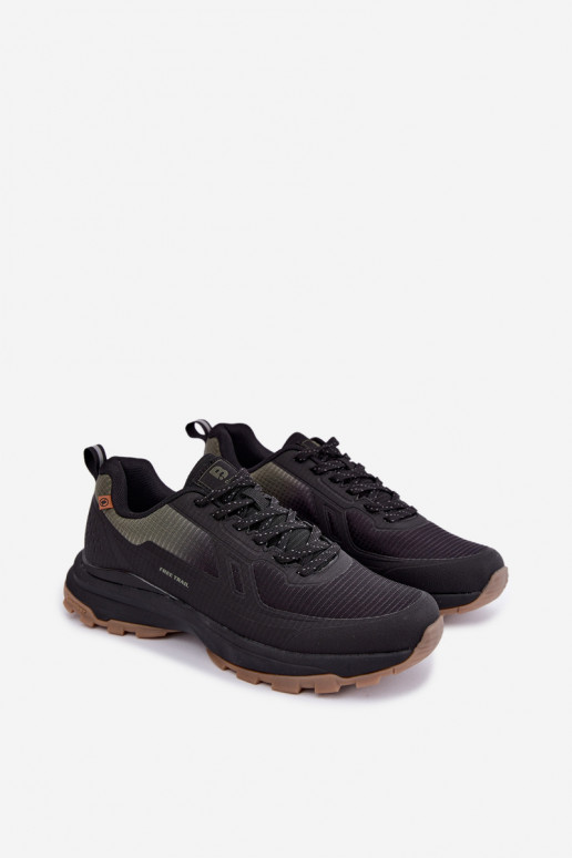 Herren-Sportschuhe im sportlichen Stil Trekas grün-schwarz CarroĮ