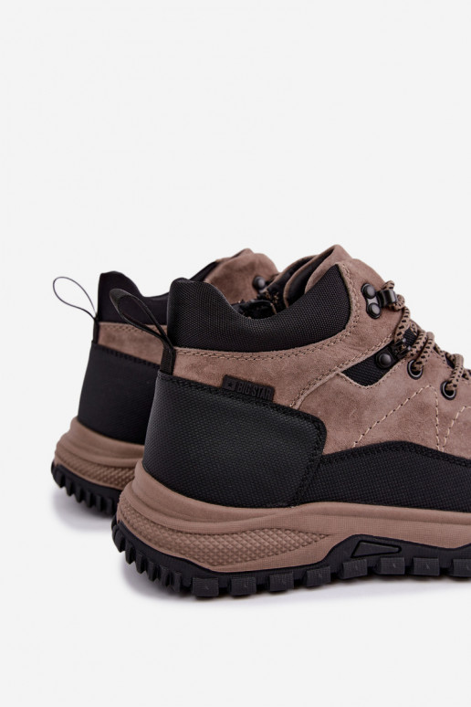 Herren isolierte Wildlederstiefel Big Star UU174247 sandfarben