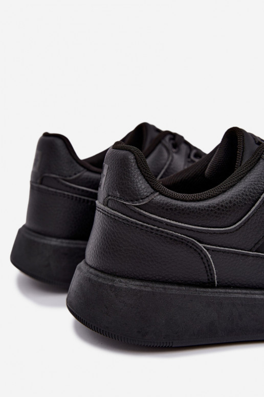 Herren-Sneaker Big Star UU174164 HI-Poly System schwarz