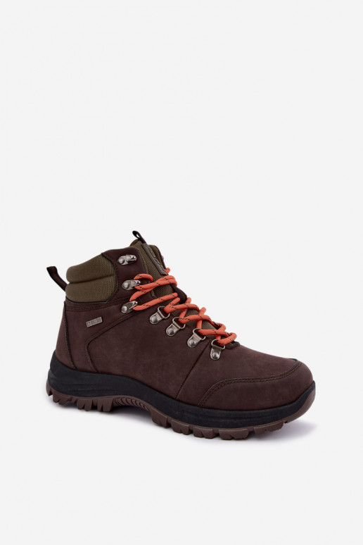 Herren-Wanderstiefel Big Star UU174195 HI-Poly System dunkelbraun