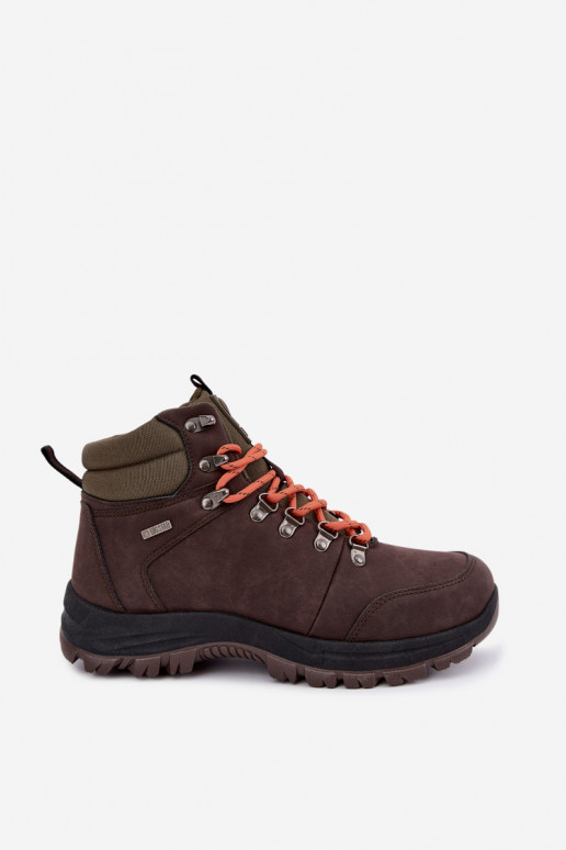 Herren-Wanderstiefel Big Star UU174195 HI-Poly System dunkelbraun