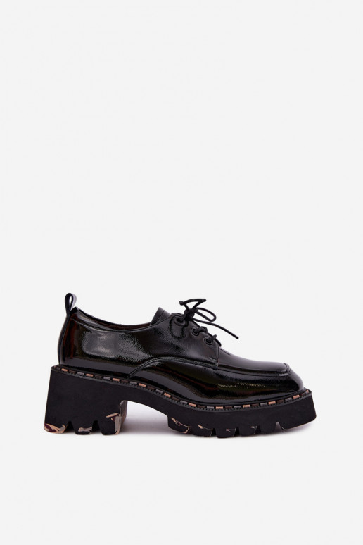 Lackleder Damen Slipper Klocke Artiker 59C0279 schwarz