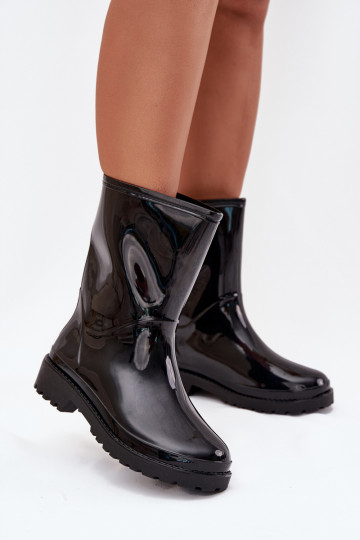 Damen Gummistiefel in Schwarz Elvara 2