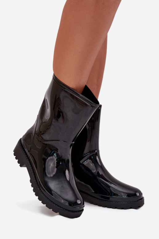 Damen Gummistiefel in Schwarz Elvara
