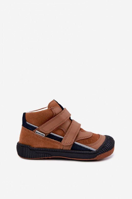 Braune Leder-Kinderschuhe Bartek 8631673