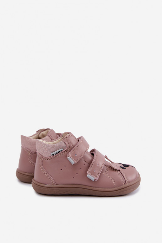Rosa Leder-Barefoot-Kinderschuhe Bartek 8631985