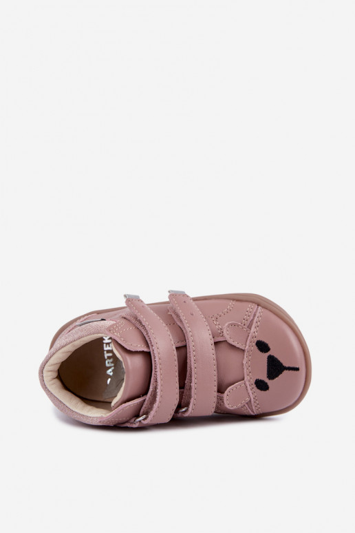 Rosa Leder-Barefoot-Kinderschuhe Bartek 8631985