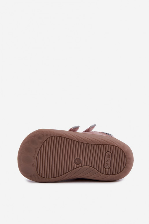 Rosa Leder-Barefoot-Kinderschuhe Bartek 8631985
