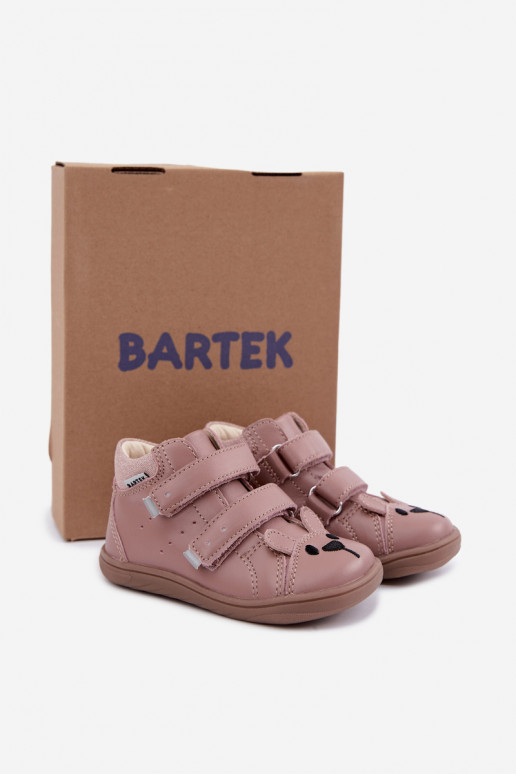 Rosa Leder-Barefoot-Kinderschuhe Bartek 8631985