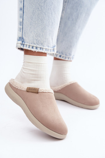 Damen Hausschuhe mit Isolierung Inblu ET000042 sand