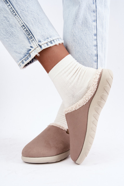 Damen Hausschuhe mit Isolierung Inblu ET000042 sand