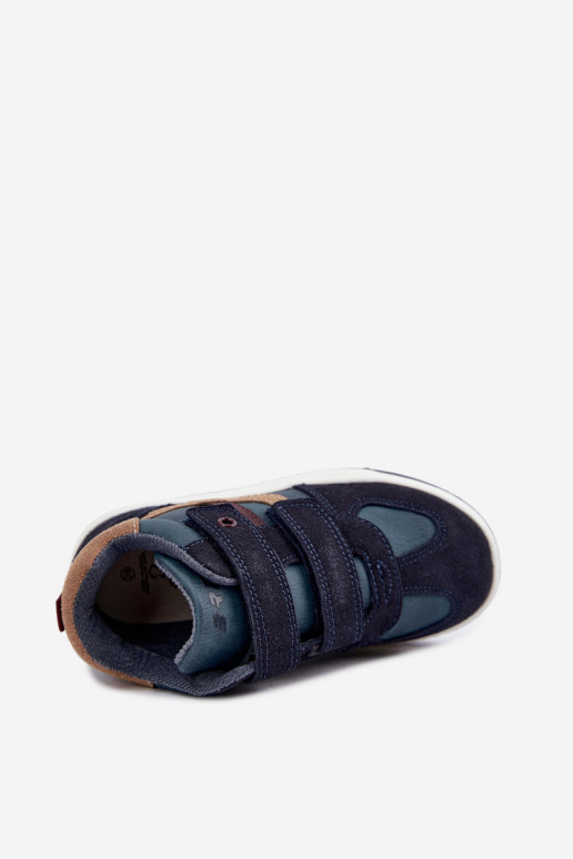 Sneakers Stilvollllschuhe für Jungs Bartek 8801216 Dunkelblau