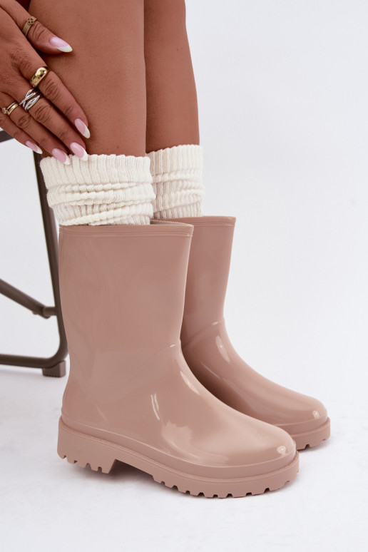 Damen Gummistiefel in Sand Elvara