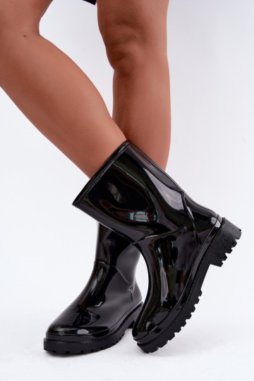 Damen Gummistiefel in Schwarz Elvara 2