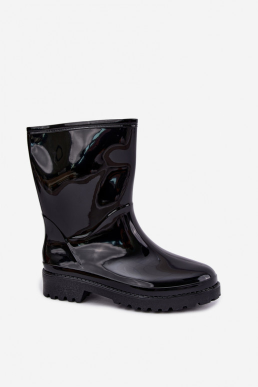 Damen Gummistiefel in Schwarz Elvara