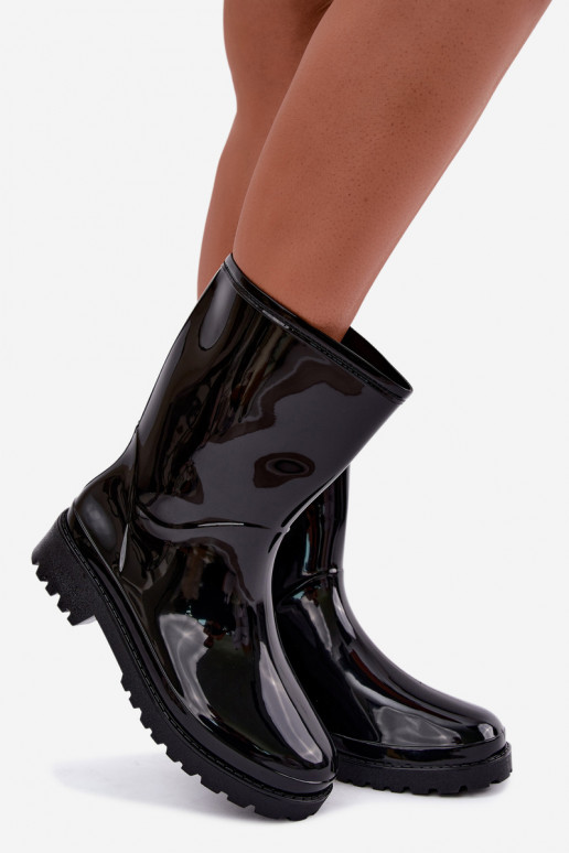 Damen Gummistiefel in Schwarz Elvara